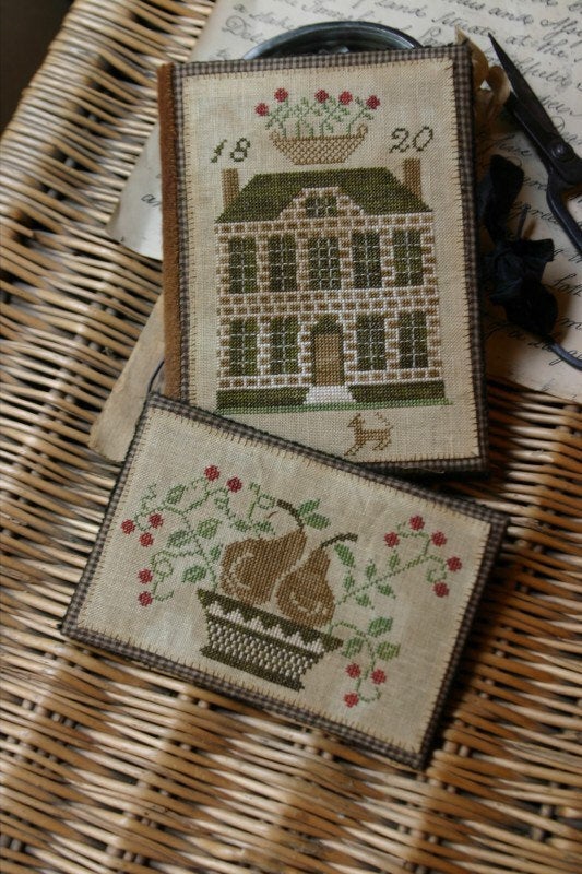 Boxwood Manor Sewing Book and Thread Keep Pattern by Stacy Nash