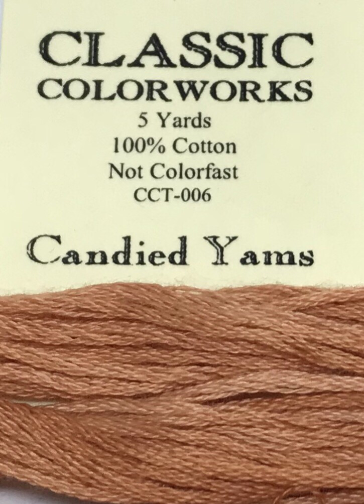 Candied Yams Classic Colorworks 6-Strand Cotton Floss