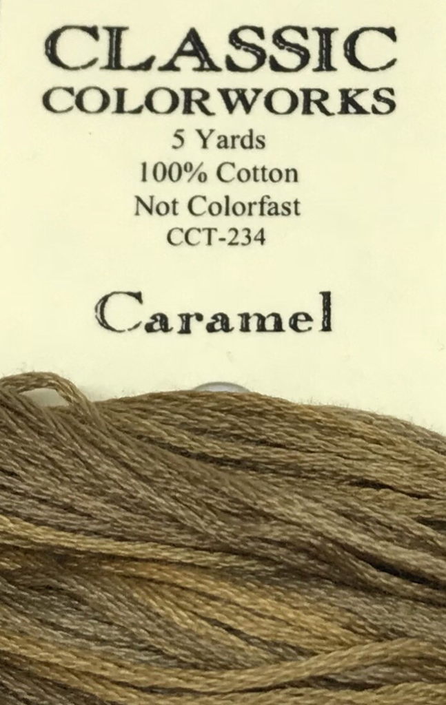 Caramel Classic Colorworks 6-Strand Cotton Floss