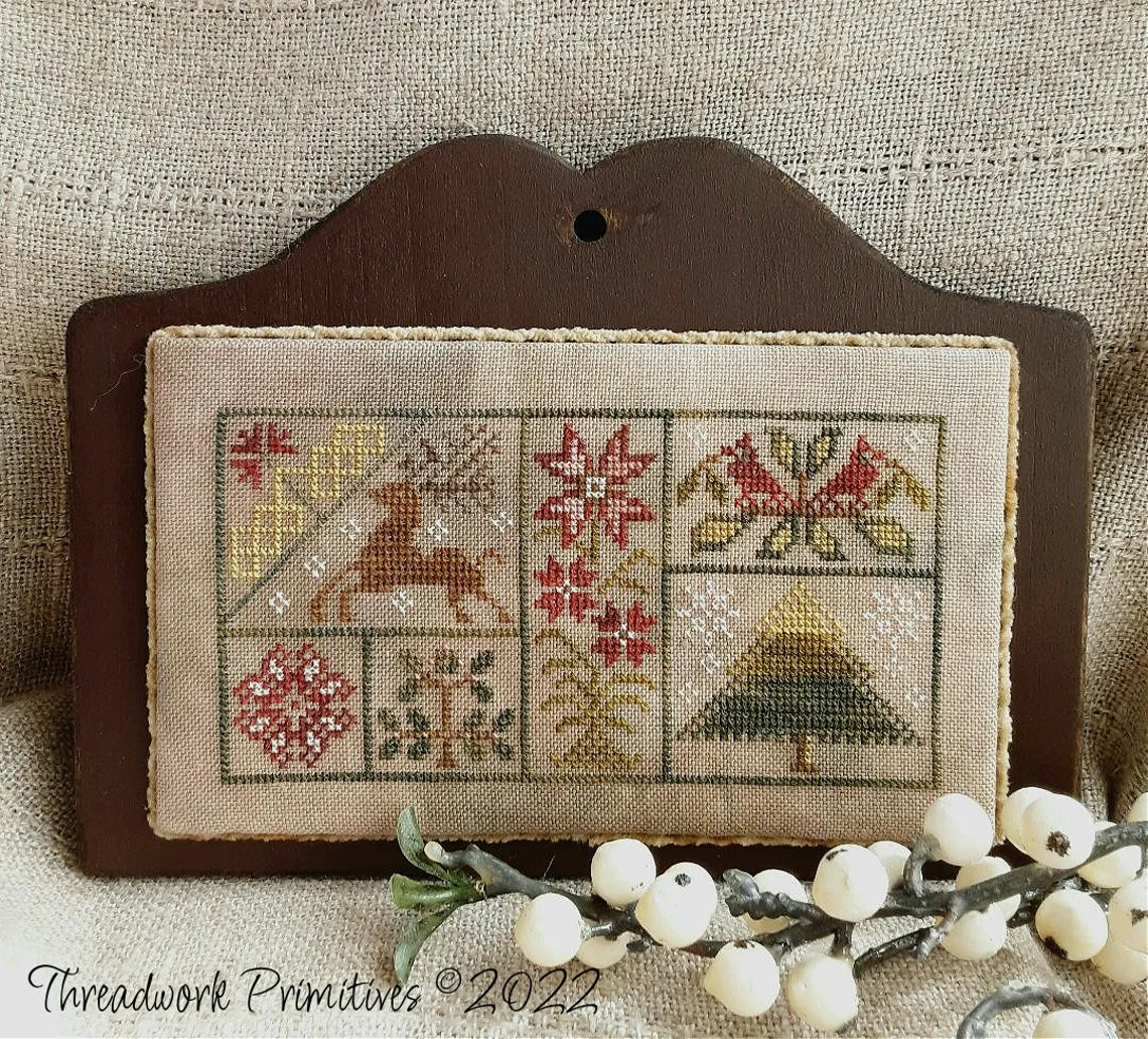 Christmas Blocks Pattern designed by Threadwork Primitives – fiddlestix ...