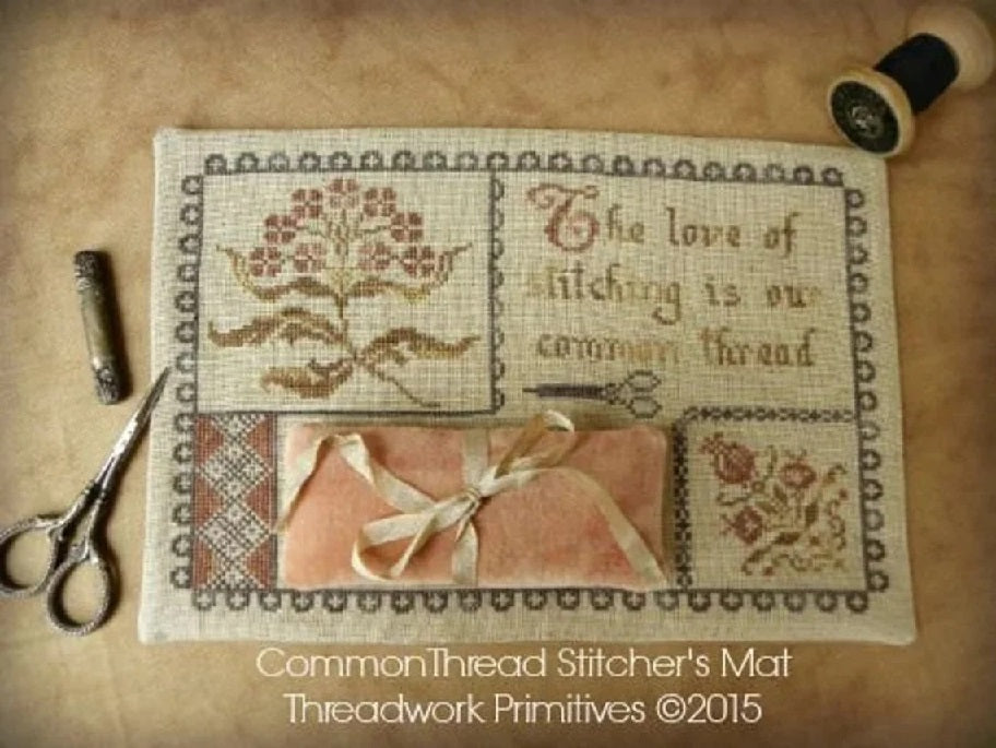 Common Thread Stitcher's Mat Pattern designed by Threadwork Primitives