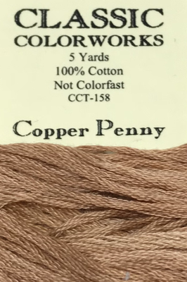 Copper Penny Classic Colorworks 6-Strand Cotton Floss
