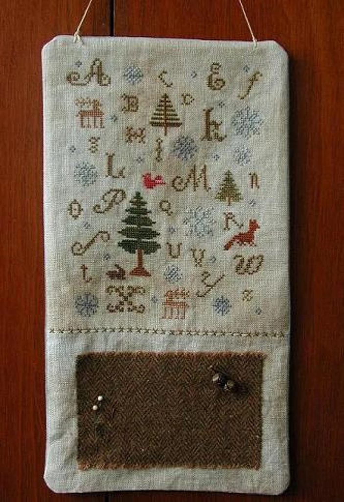 Falling Snow Sampler Pattern designed by Threadwork Primitives