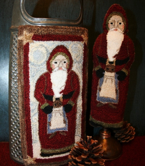 Father Christmas Downloadable Pattern by Fiddlestix Designs