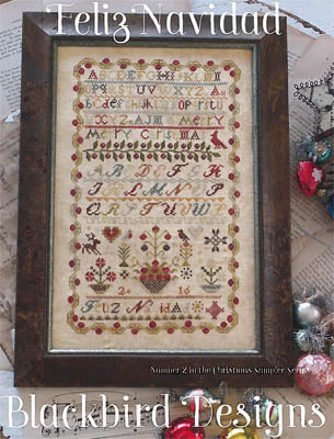 Feliz Navidad Pattern by Blackbird Designs