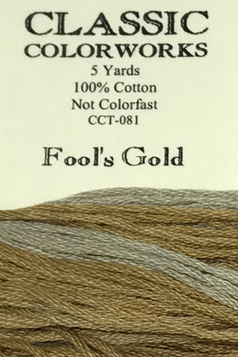 Fool's Gold Classic Colorworks 6-Strand Cotton Floss