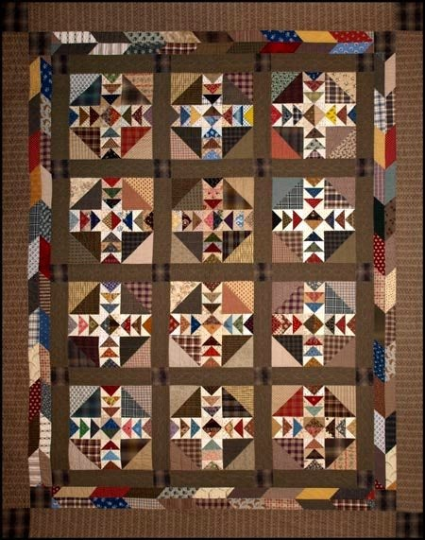 Gathered in Time Pattern by Norma Whaley