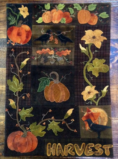 Harvest Wall Quilt Pattern by Cricket Street - Kit Option Available
