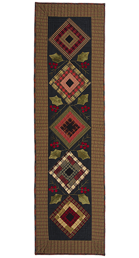 Holiday Table Runner Pattern by Norma Whaley