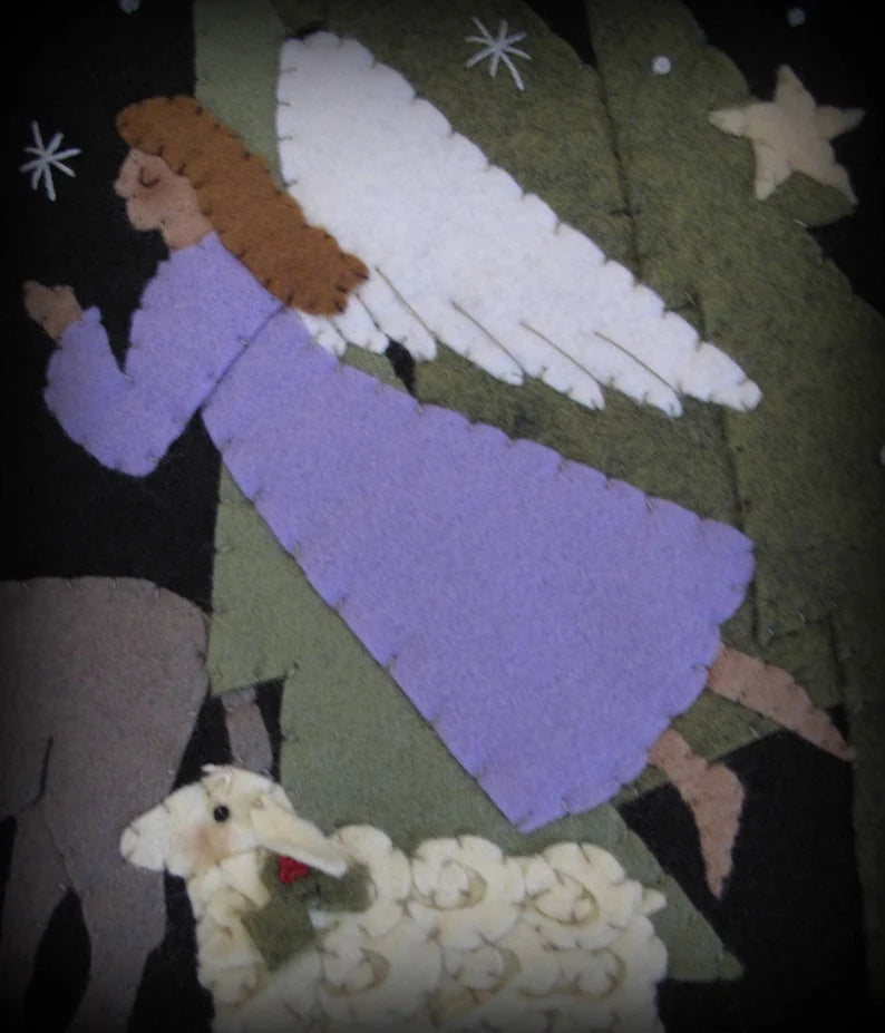 Prince of Peace 48" Tree Skirt Pattern Design by Cheswick Company