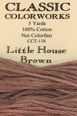 Little House Brown Classic Colorworks 6-Strand Cotton Floss