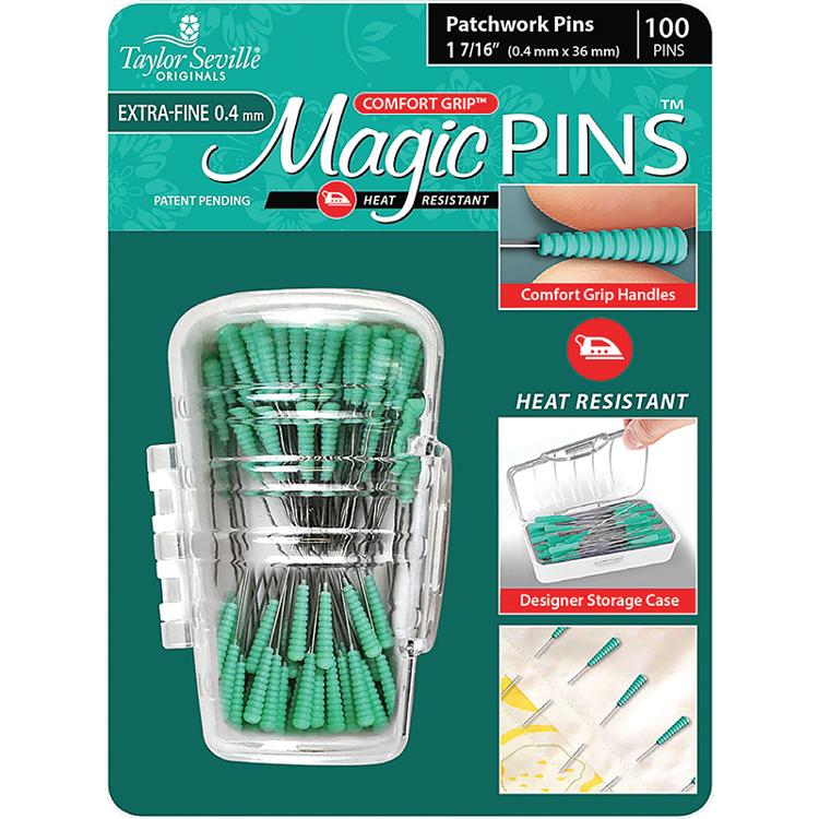 Magic Pins for Patchwork Extra Fine - 1 and 7/16th's Inch