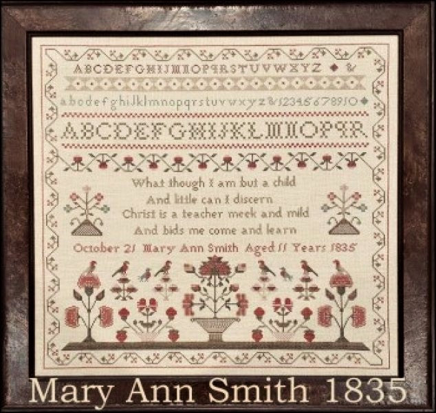 Mary Ann Smith Pattern designed by The Scarlett House