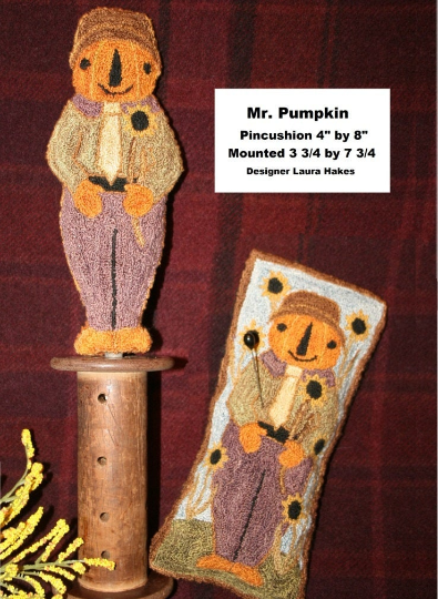 Mr. Pumpkin Downloadable Pattern by Fiddlestix Designs