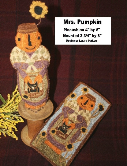 Mrs. Pumpkin Pattern by Fiddlestix Designs