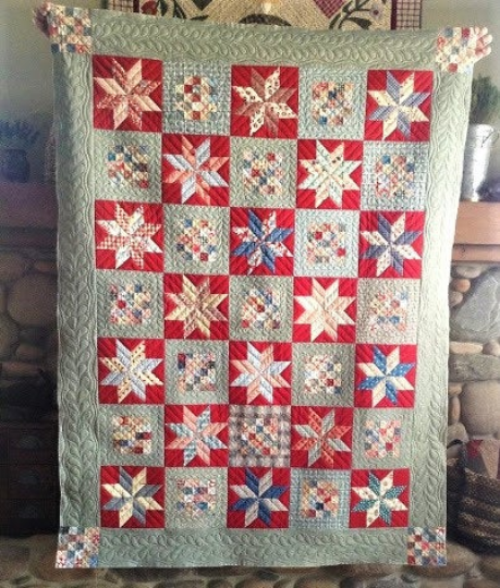 Porch Quilt Pattern by Norma Whaley