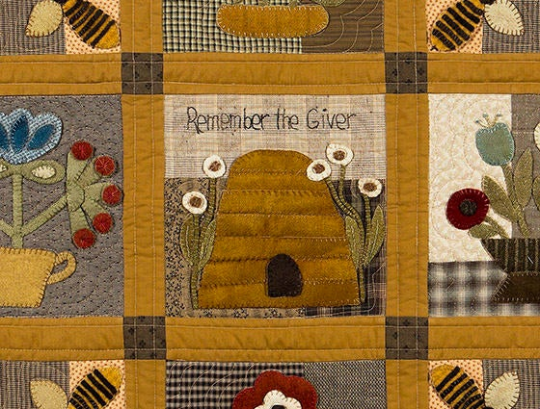 Remember the Giver Pattern by Norma Whaley – fiddlestix designs