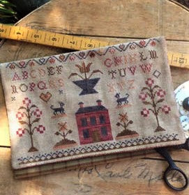 Schoolgirl Sampler Pattern by Stacy Nash – fiddlestix designs