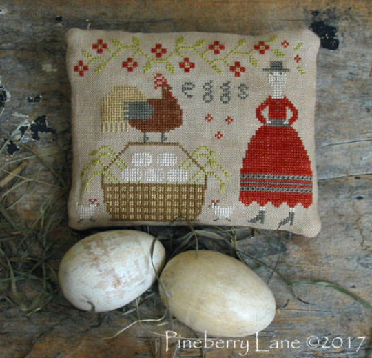 Sister's Farm Fresh Eggs Pattern by Pineberry Lane