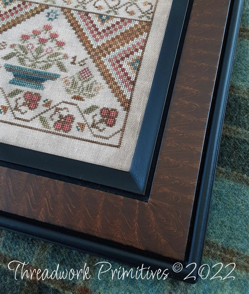 Stroll Around the Garden Pattern designed by Threadwork Primitives ...