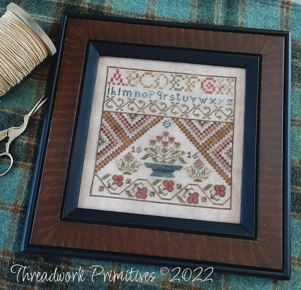 Stroll Around the Garden Pattern designed by Threadwork Primitives ...