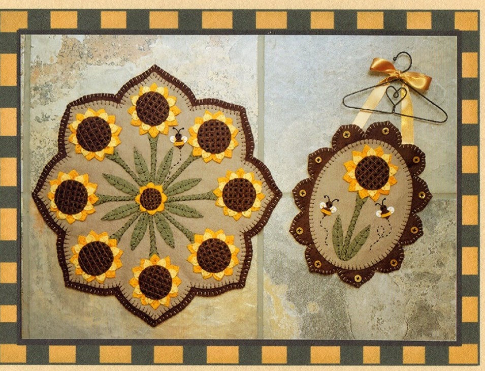 Summer Blossoms Sunflowers by Penny Lane Primitives