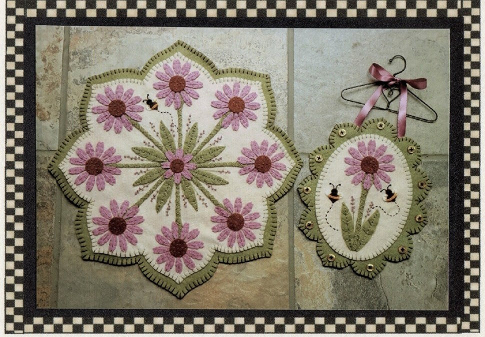 Summer Blossoms Coneflowers by Penny Lane Primitives