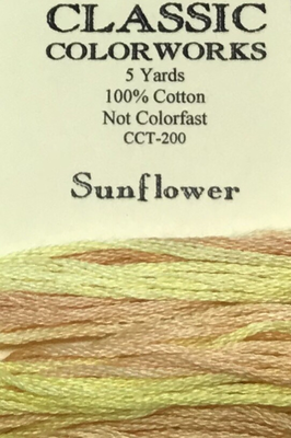 Sunflower Classic Colorworks 6-Strand Cotton Floss