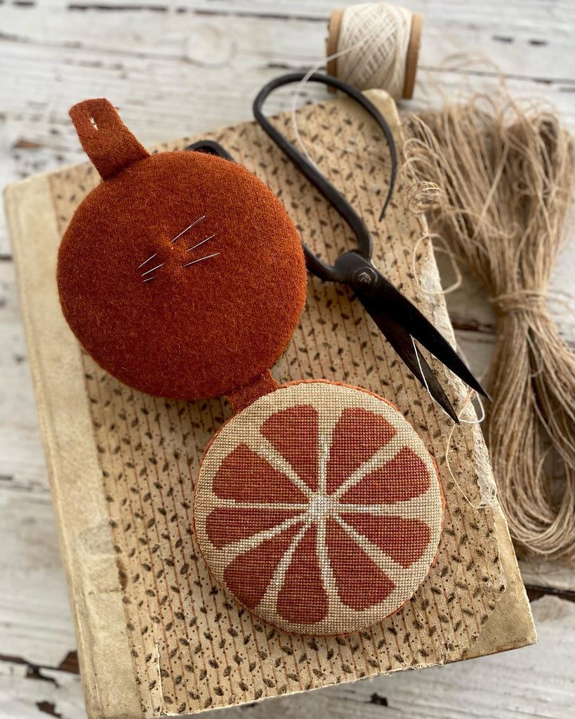 Velvet Tangerine Needle Book by Stacy Nash - Pattern