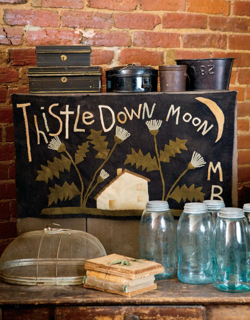 Thistle Down Moon Book by Designer Maggie Bonanomi