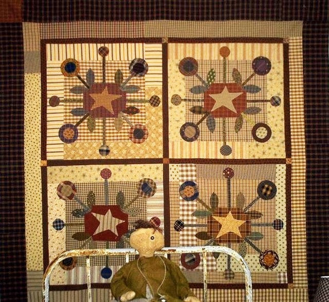 The Bundling Board Downloadable Quilt Pattern by Lynda Hall