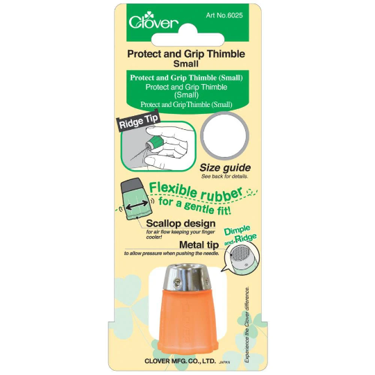 Clover's Thimble Protect and Grip Size Small