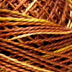 V4 Golden Browns Valdani # 8 Perle Cotton Floss