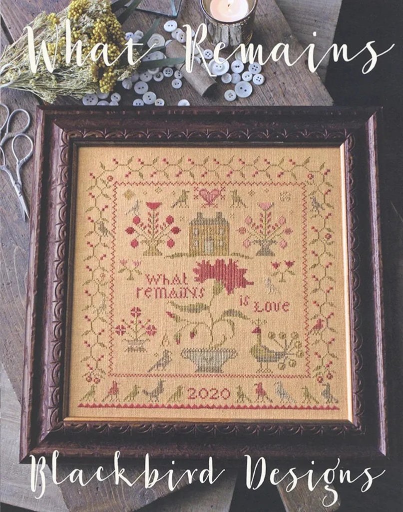 What Remains is Love Pattern designed by Blackbird Designs