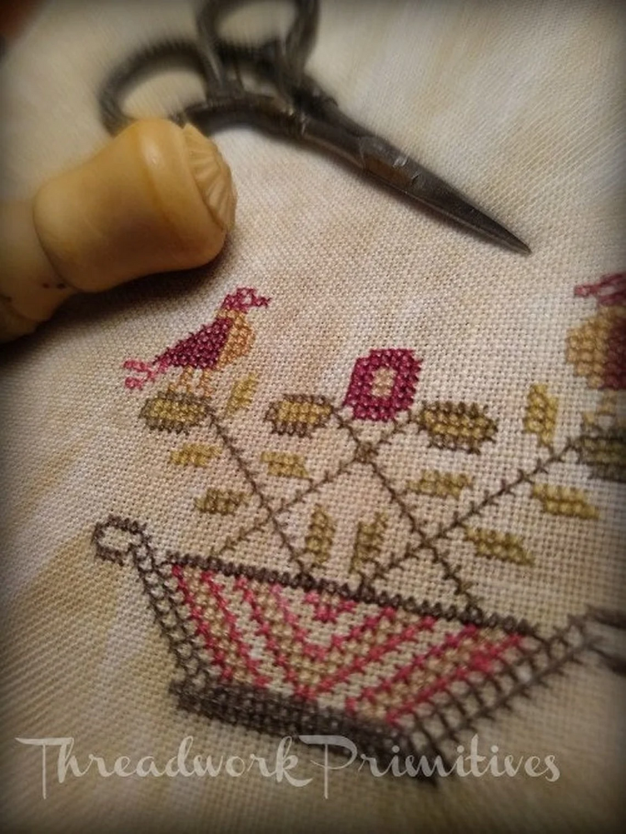 When Spring Arrives Pattern designed by Threadwork Primitives ...