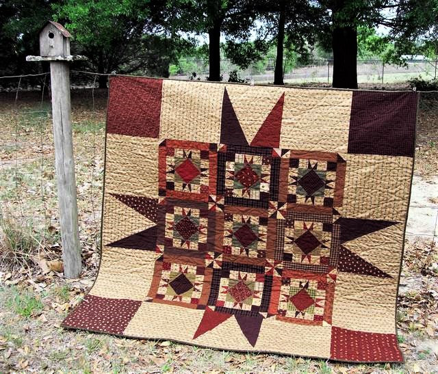 Wish Upon a Star Downloadable Quilt Pattern by Lynda Hall