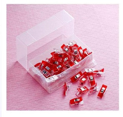 Wonder Clips 50 Count including Plastic Storage Container